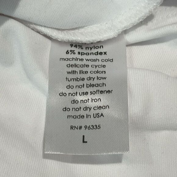 NWT Susana Monaco Crossover Halter
Bodycon Mini Jersey Dress Large Sugar White - Picture 12 of 13